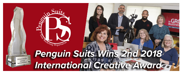 Penguin Suits Wins 2nd 2018 International Creative Award
