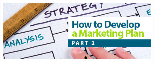 developing a marketing plan step 2