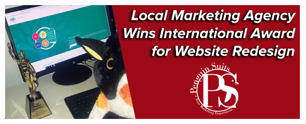 Penguin Suits Wins International Award for Website Redesign...